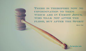 Condemnation, الجالس في يسوع المسيح