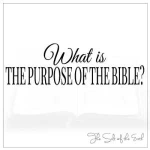 image bible with blog title What is the purpose of the Bible?